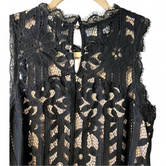 Speechless Black Lace Sleeveless Shift Dress - XS - Picture 9 of 9